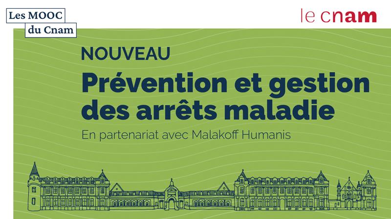 Mooc - Prévention et gestion des arrêts maladie